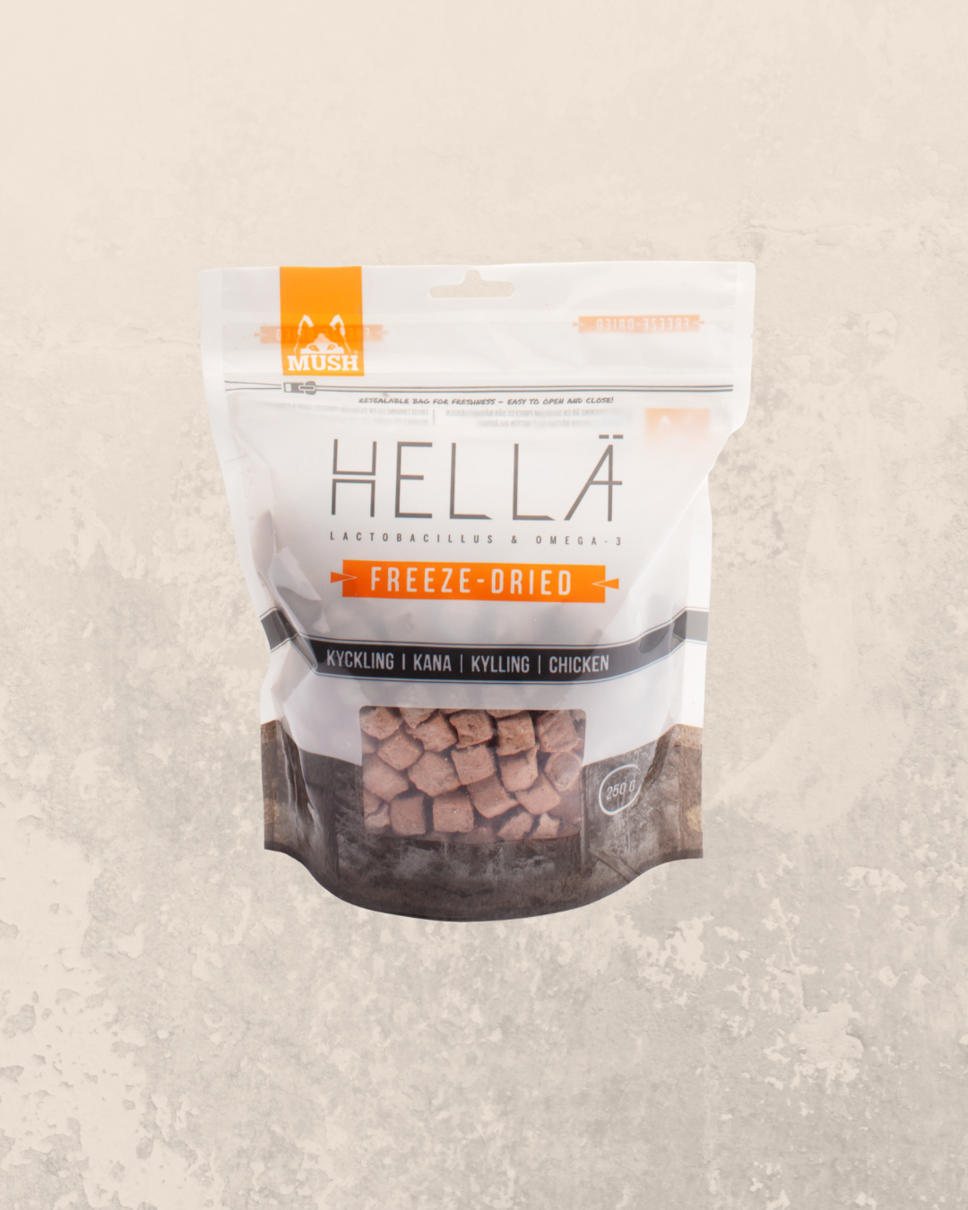MUSH HELLÄ Kylling FT 250 g