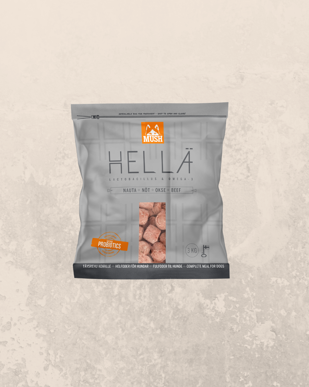 MUSH Hellä Okse 3 kg