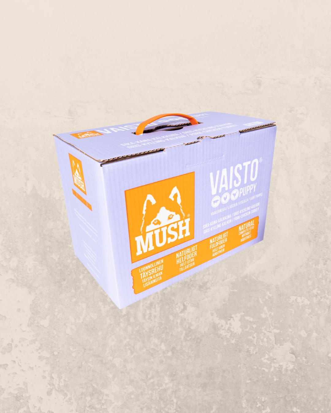 MUSH Vaisto Puppy Lyslilla 10 kg